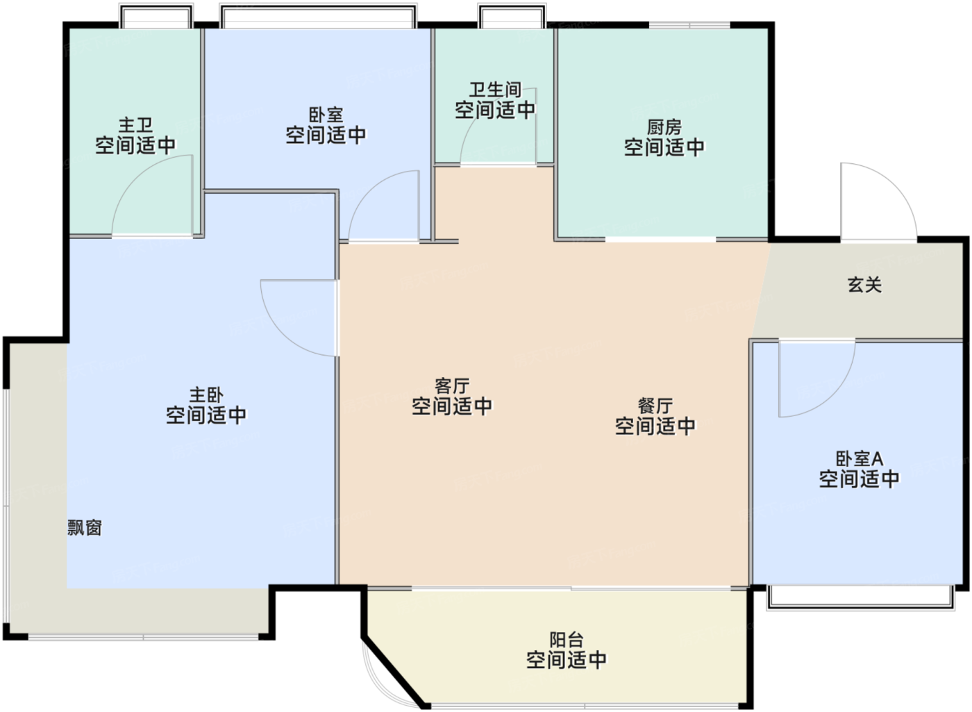 B1户型（边套）