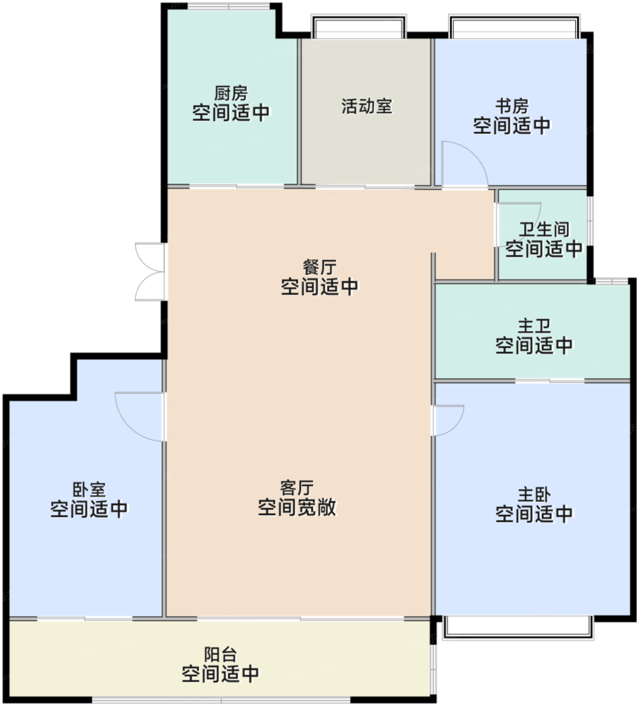 寰&middot;誉143㎡B户型